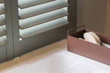 Moss Grey shutters privacy Moss Grey shutters privacy